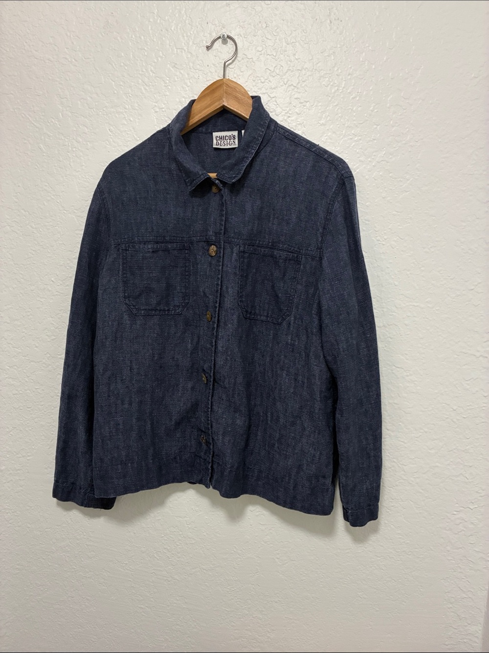 VTG.Chicos Linen JKT
